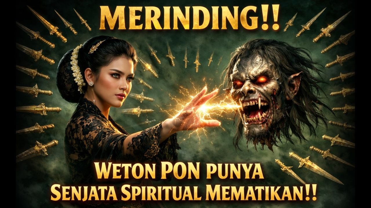 NGERI‼️TERNYATA WETON PON PUNYA SENJATA SPIRITUAL MEMATIKAN‼️