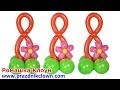 ПОДАРОК ИЗ ШАРОВ К 8 МАРТА восьмёрка цифра 8 Balloon Gift DIY TUTORIAL