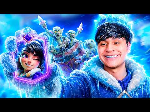 TESTEI A PRINCESA EVOLUÍDA COM LOGBAIT E O RESULTADO É IMPRESSIONANTE NO CLASH ROYALE 💀