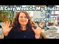 Making Art Just For Fun In 1 Sketchbooks Art Studio Vlog Making Art Just For Fun In 1 Sketchbooks Art Studio Vlog
