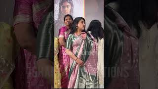 #vanithavijayakumar stunning looks at #agadha teaser launch #devi #ishanvicreations #msraju #aunty