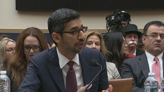 Google CEO Sundar Pichai grilled by lawmakers on data privacy and political bias