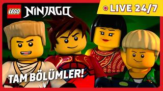 🔴 LIVE LEGO NINJAGO: Spinjitzu’nun Ustaları SEZON 2! 🔥 TAM bölümler 1–13 | LEGO 🥷