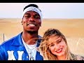 Paul Pogba and his girlfriend Maria Salaues