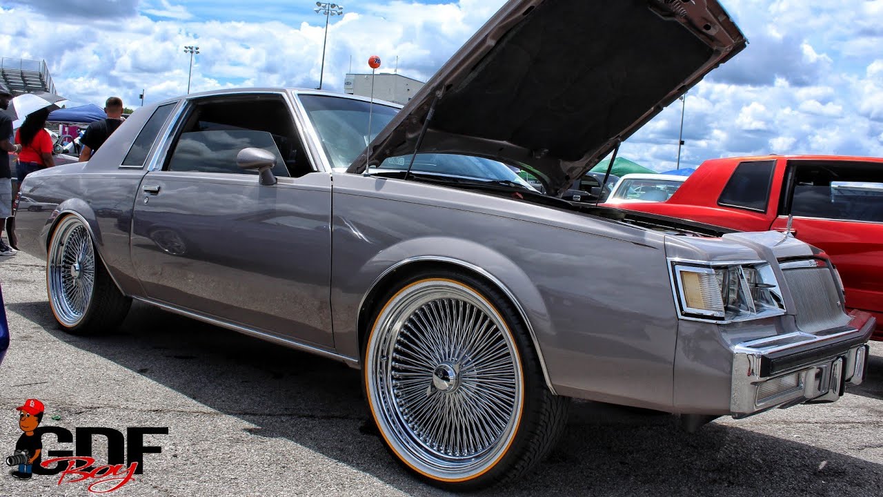 LS Powered Grey Buick Regal on 22" Chrome Spokes and Vogue Tires YouTube