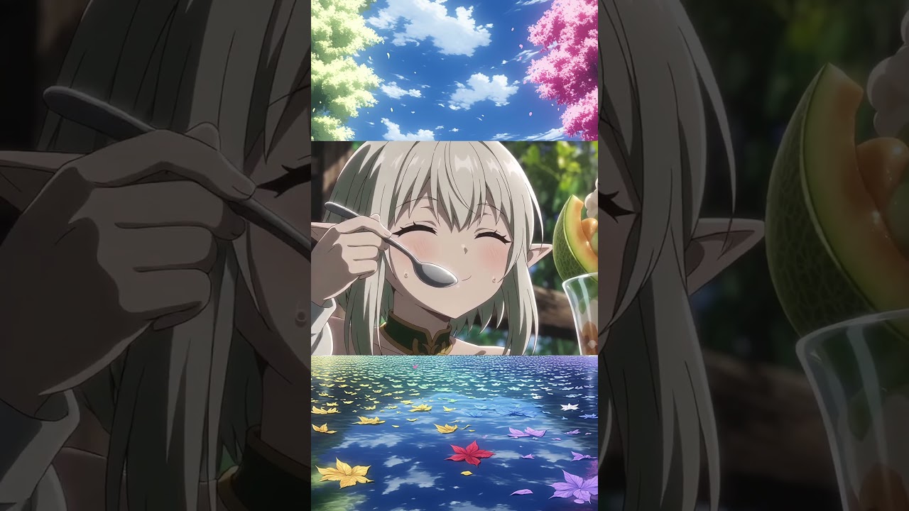 不老長寿のエルフさん【下っ腹に脂肪がついてきた篇】 #異世界 #アニメ #shorts