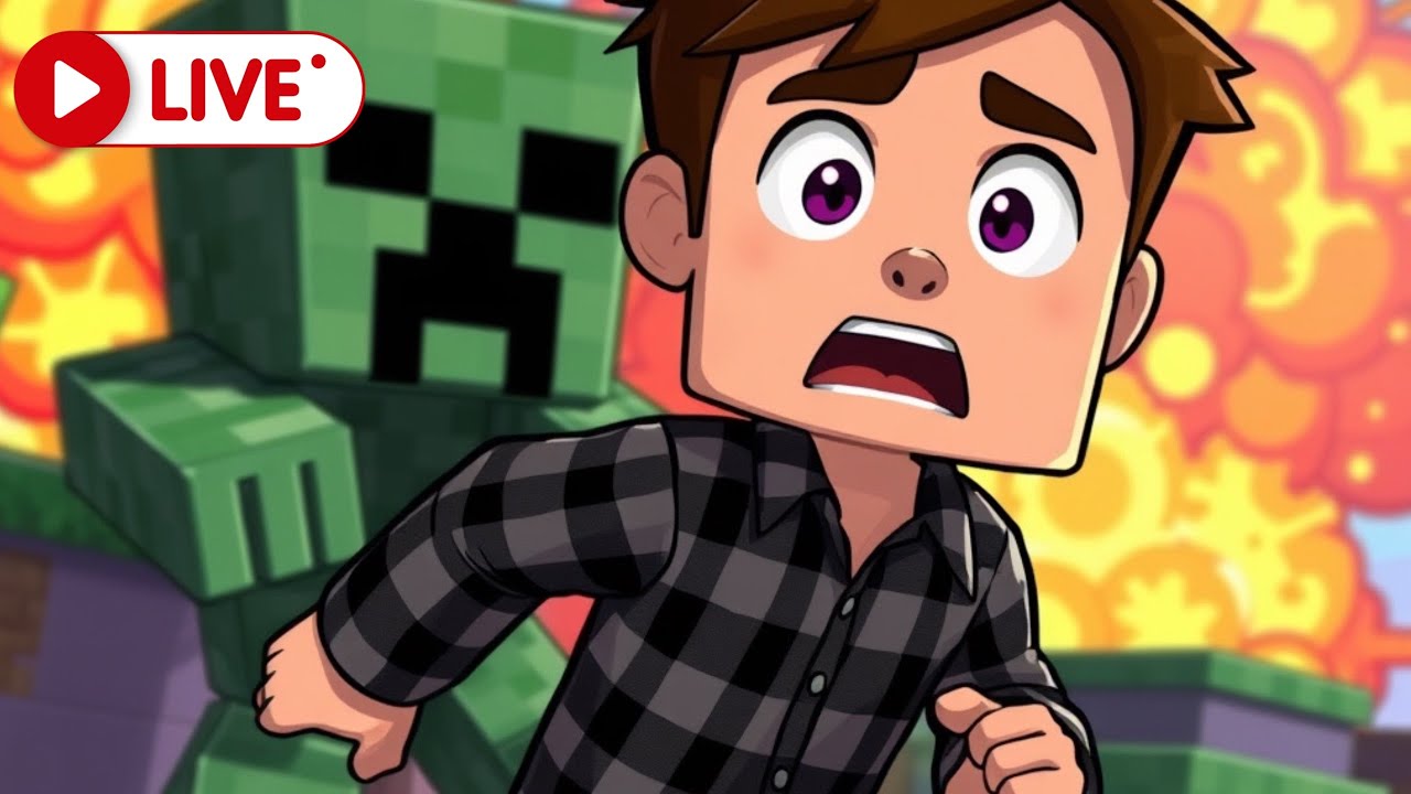 LIVE! Mining my way to success - Minecraft - YouTube
