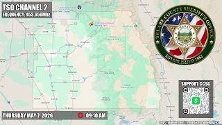 Tulare County Sheriff Channel 2 Scanner - May 7 2026