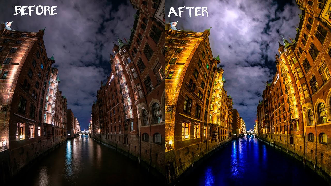 Dramatic Photoshop 2020 How to add Color Effect hdr filter 