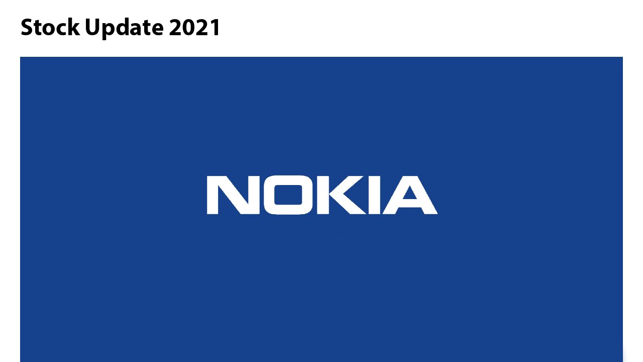 Nokia Stock 2021 Update