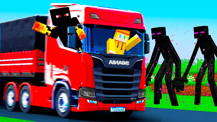 We Took the Longest Truck Trip with My Friends in Minecraft