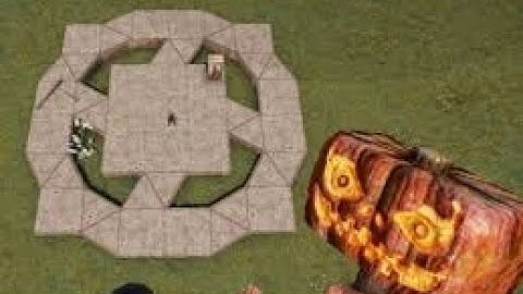 Rust Medium Group size Base build [3x3 wide gap, core with Shell]