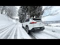 【大雪】RAV4 PHEVで日本随一の豪雪地帯を走ってみた。