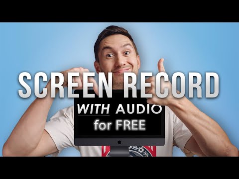 Screen Record on your Mac WITH AUDIO | How To | QUICK TUTORIAL