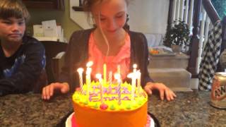 Emma's 11th Birthday with Bouws'