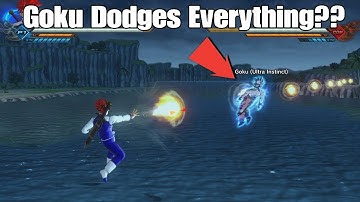 Xenoverse 2 Skill Comparison! UI Goku Dodge Vs Data Input! Ultra Instinct Dodges Everything