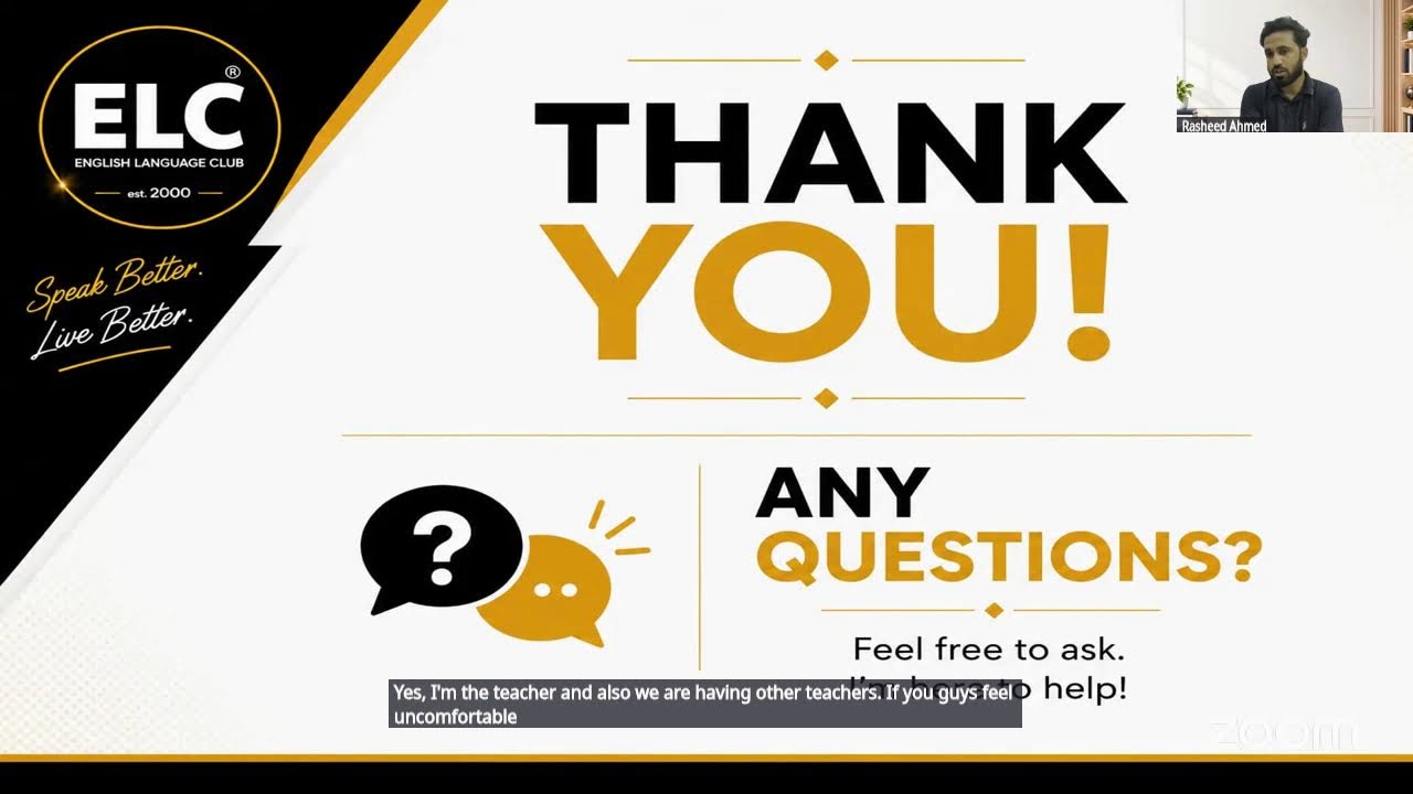 Live Demo Class for English Language Class - Join Now! - YouTube