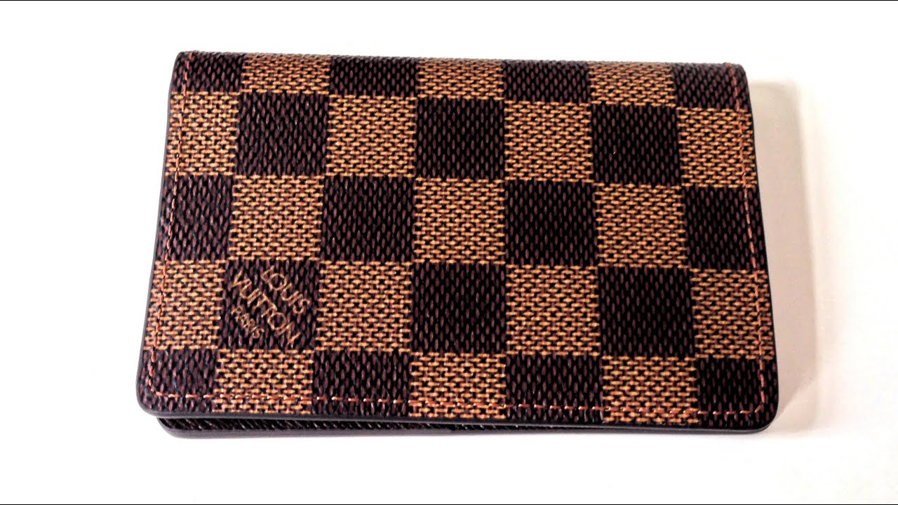 Louis Vuitton Damier Ebene Pocket Organizer