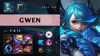 Gwen Top vs Maokai - KR Master Patch 26.18