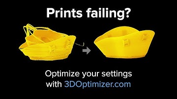 Optimize settings for your 3D printer and material