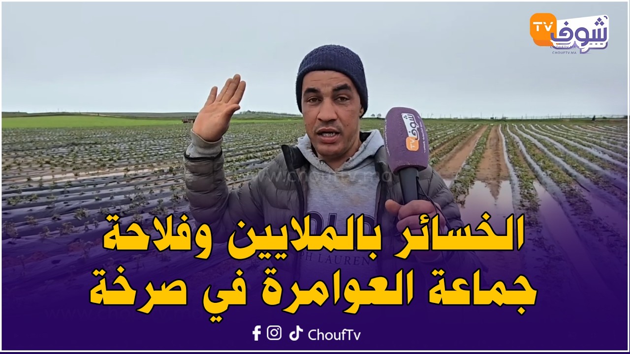 فاجعة..خسائر بالملايين لفلاحة مشات ليهم الأراضي وأطنان ديال البطاطا