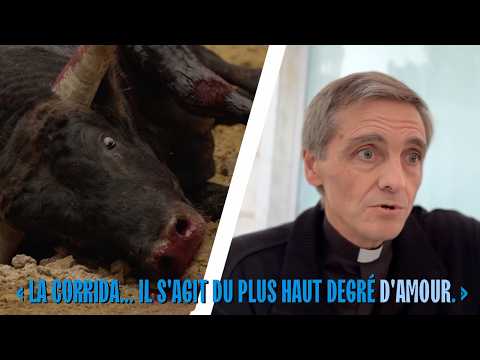 These priests' twisted views on bullfighting exposed in a shocking video.