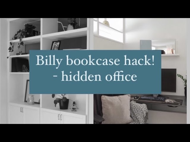 Billy Bookcase Office In, How Do You Make Billy Bookcases Look Expensive