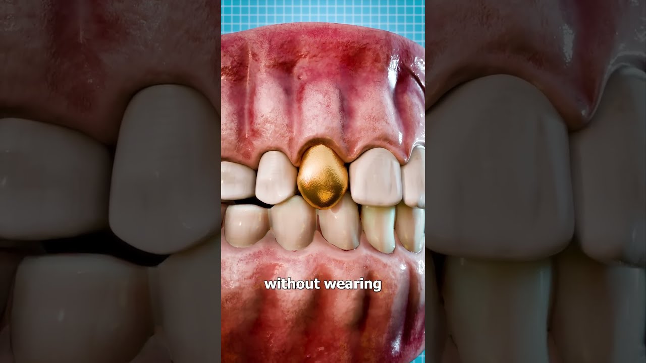 Why Dentists Still Use Gold Teeth 🤔