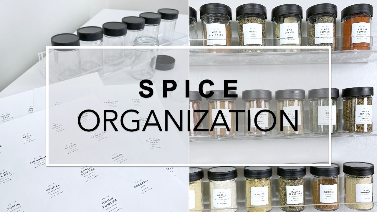 Spice Collection + Organization - A Beautiful Mess