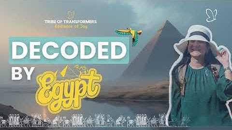 Decoded by #egypt  | Ancient Wisdom, Modern Awakening #inspiration #learning #transformation #travel