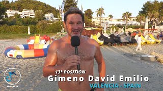 13° Gimeno David Emilio - 55ος Διεθνής Κολυμβητικός Διάπλους Τορωναίου Κόλπου 2025