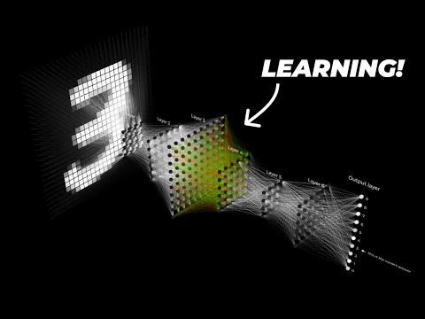 Visualizing How a Neural Network Learns MNIST (Handwritten Digits)