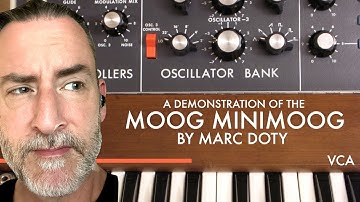 08-The Moog Minimoog- VCA and how to achieve PWM on a Minimoog!