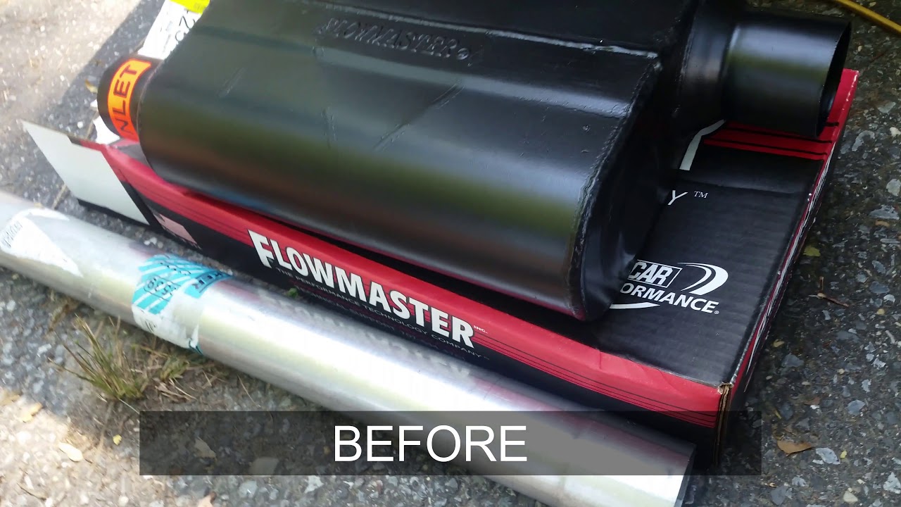Easy Flowmaster exhaust install on 2006 Ford F150 5.4