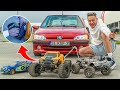 Rc arabalarla 106 gti ektk  lastk yarildi 