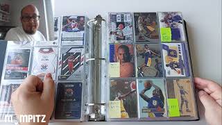 Side PC Binder Letter A like Bam Adebayo & B like Kobe Bryant