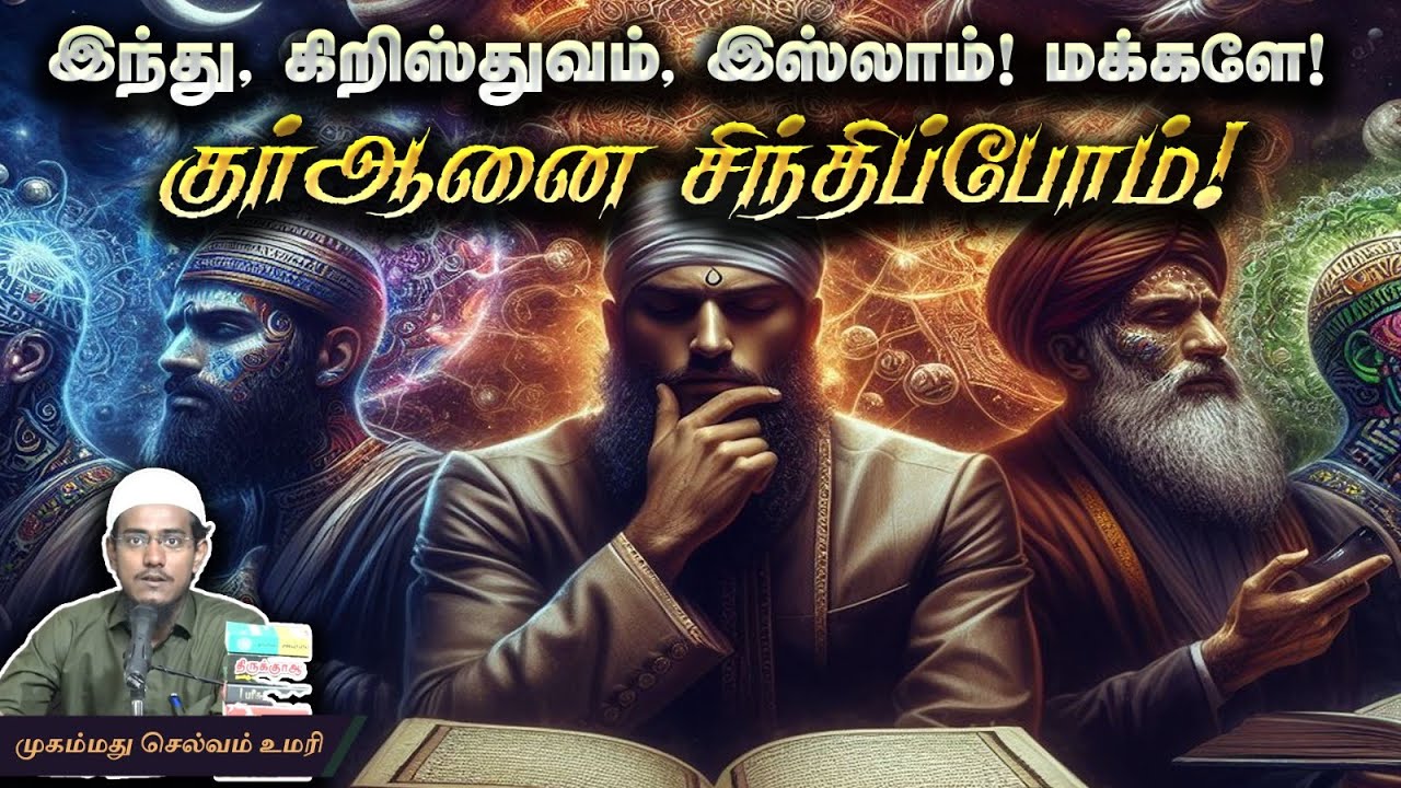 இந்து, கிறிஸ்துவம், இஸ்லாம்! மக்களே! குர்ஆனை சிந்திப்போம்!┇ முகம்மது செல்வம் ┇Way to Paradise Class