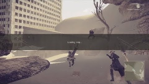 NieR:Automata - Loading Map Glitch