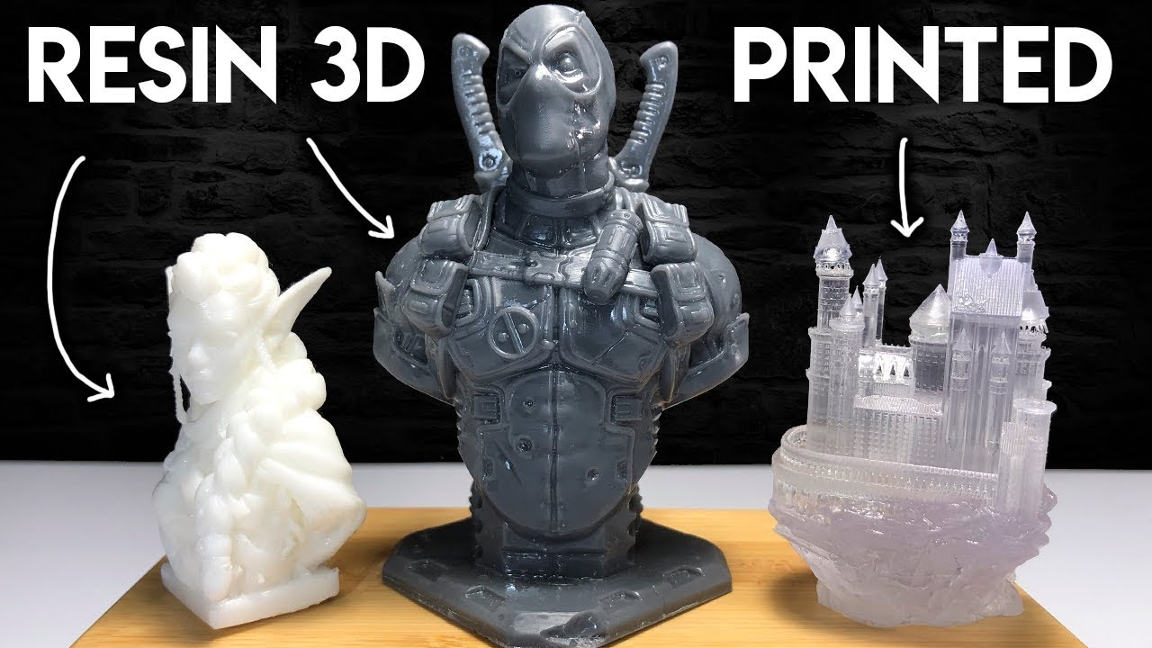 RESIN 3D AMAZING 3D PRINTED OBJECTS - YouTube