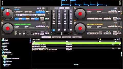 LEARNING VIRTUAL DJ -- MAKING BEATS USING HOT CUES by MultiI Beat
