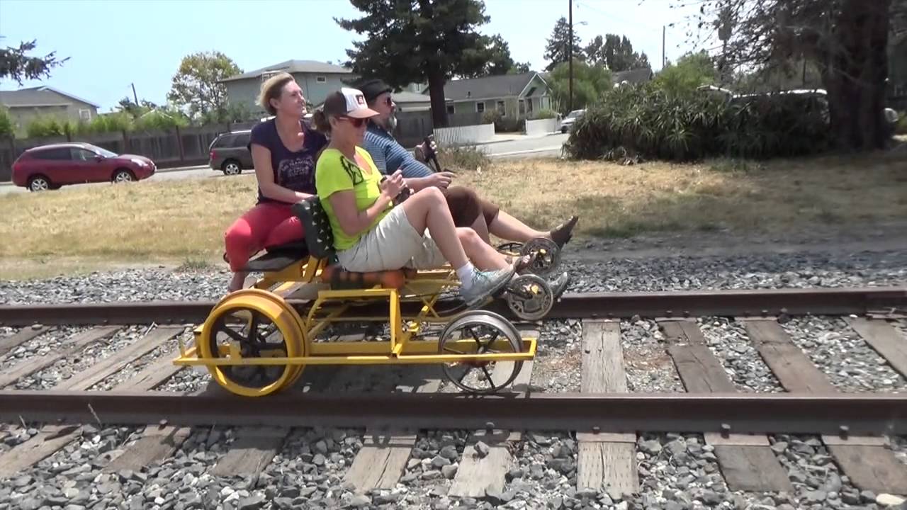 On The Tracks in Santa Cruz HD YouTube