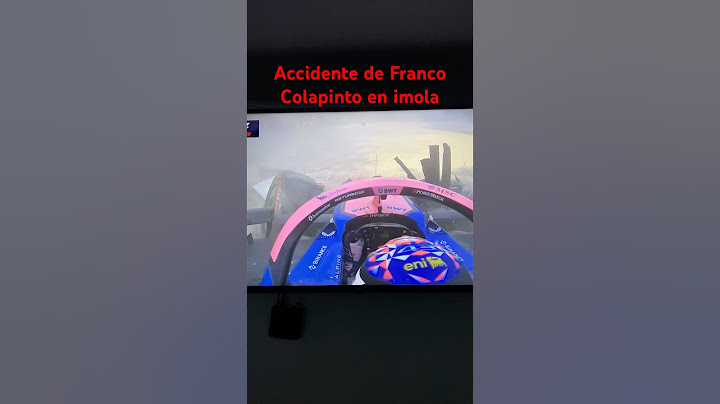 😱🤯 FRANCO COLAPINTO CHOCA EN IMOLA 😰 #formula1 #foryou #francocolapinto #imolagp #f1shorts