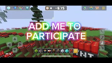 TNT land Planet of cubes - blow up spawn and kill players - Friday  - PRIZES ! ❤️💎🍎🧪