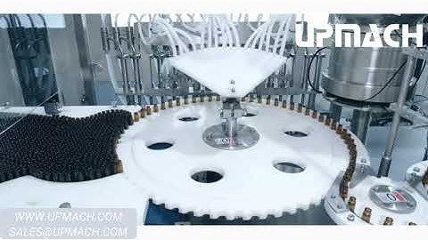 Continuous Motion Vial Filling and Capping Machine