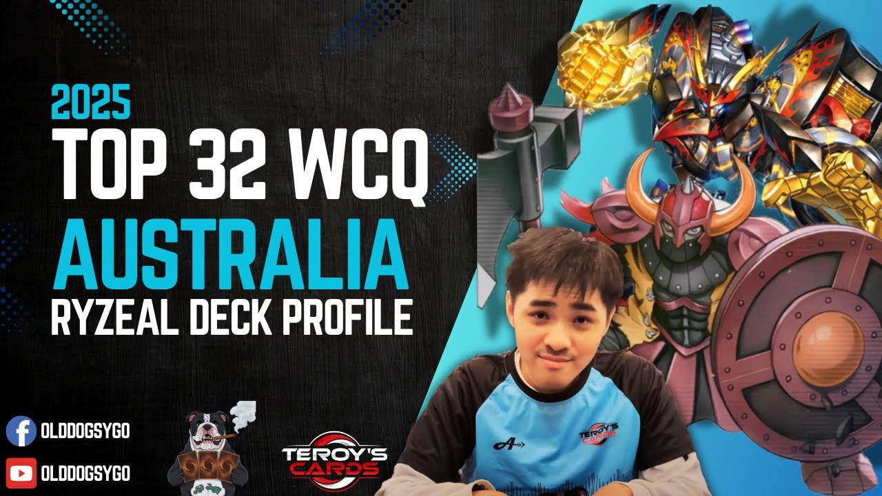TOP 32 OCEANIC WCQ AUSTRALIA | BIN NGUYEN | DODODODO Ryzeal Deck Profile! 2025