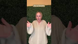 Famous Upgrade your fall wardrobe with this cozy knit zip-up sweater Profile