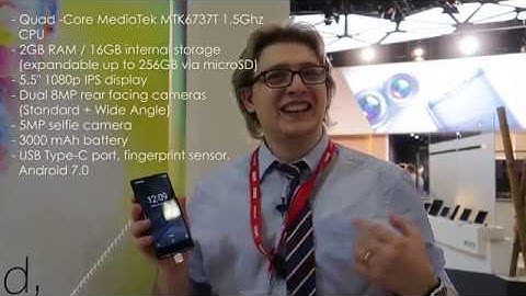 Archos Sense 55S Hands On - IFA 2017