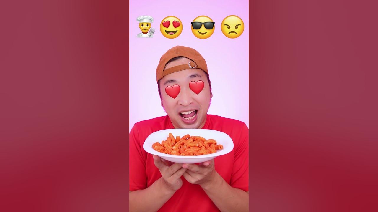 Makan Sesuai Emoji Ekspresi👨🏻‍🍳😍😎😠 #asmr #mukbang #makansesuaiemoji #videomakan