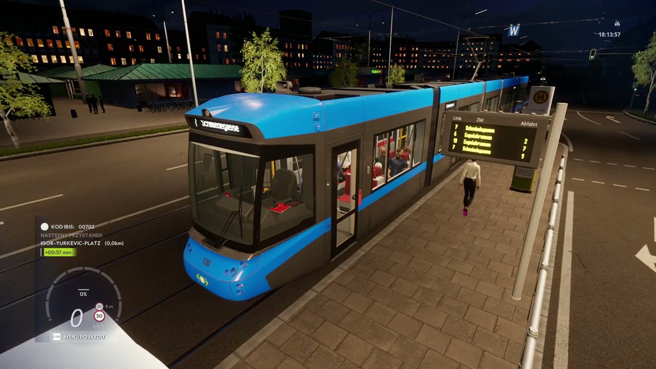 CTS Tram #4 StadtRegioTram - Linia 7 - Bliskie spotkanie z kierowcami na torach :P