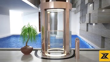 Express Elevator 3D Walkthrough